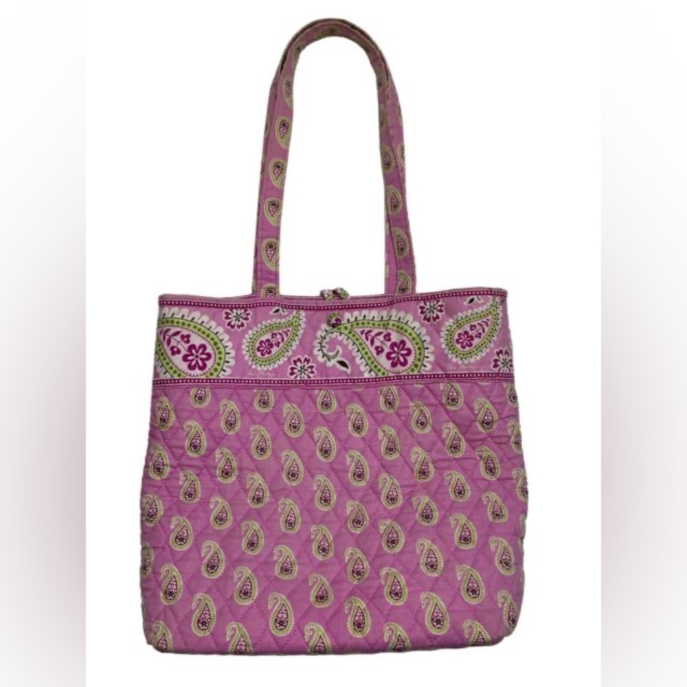 Vera Bradley Bermuda Pink Paisley Shoulder Bag